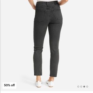 Everlane Authentic Stretch HighRise Cigarette Jean